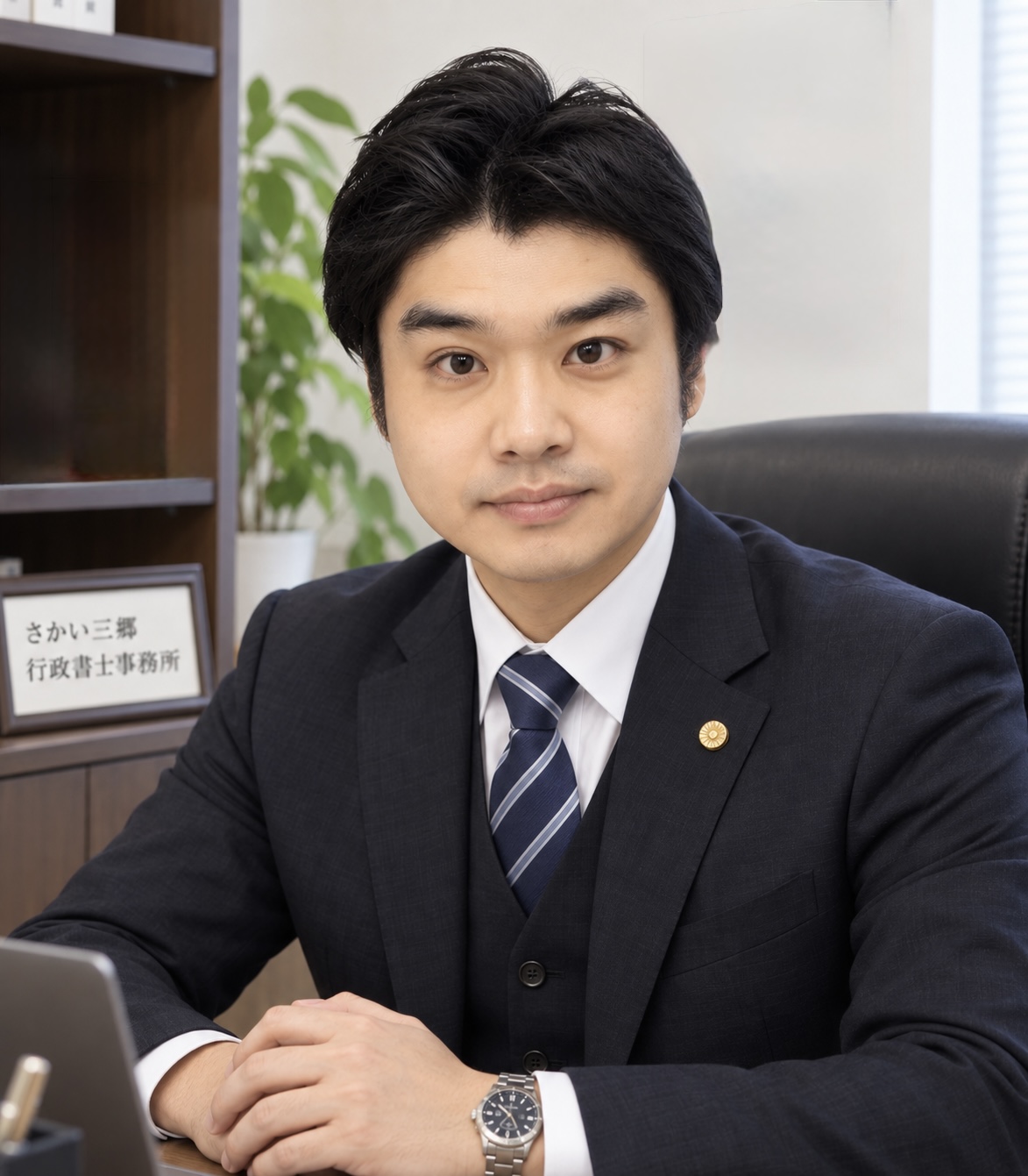 さかい三郷行政書士事務所 行政書士 酒井寛徳